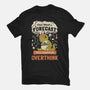 100% Chance Of Overthink-Womens-Fitted-Tee-Heyra Vieira
