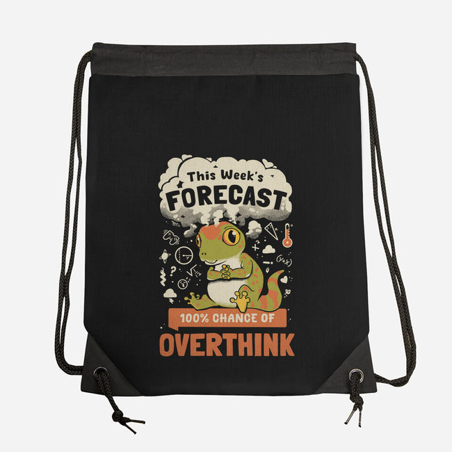 100% Chance Of Overthink-None-Drawstring-Bag-Heyra Vieira