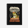 100% Chance Of Overthink-None-Dot Grid-Notebook-Heyra Vieira