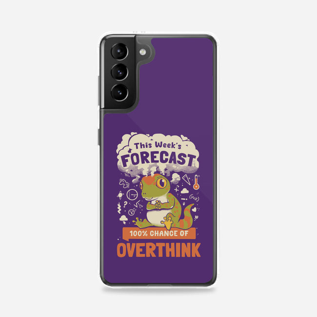 100% Chance Of Overthink-Samsung-Snap-Phone Case-Heyra Vieira