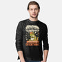 100% Chance Of Overthink-Mens-Long Sleeved-Tee-Heyra Vieira