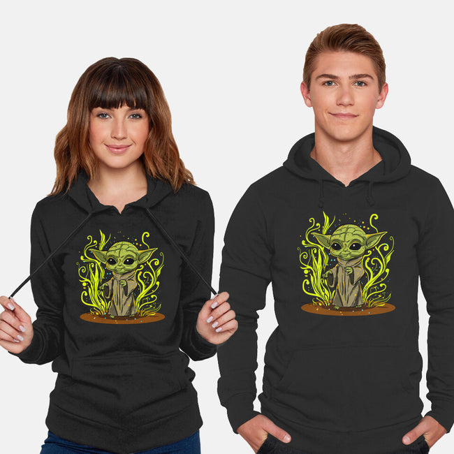 Grogu's Garden-Unisex-Pullover-Sweatshirt-kharmazero