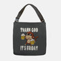 Friday Monkey-None-Adjustable Tote-Bag-fanfabio