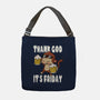 Friday Monkey-None-Adjustable Tote-Bag-fanfabio