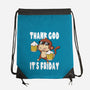 Friday Monkey-None-Drawstring-Bag-fanfabio