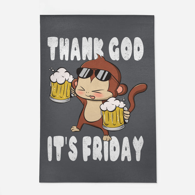 Friday Monkey-None-Indoor-Rug-fanfabio