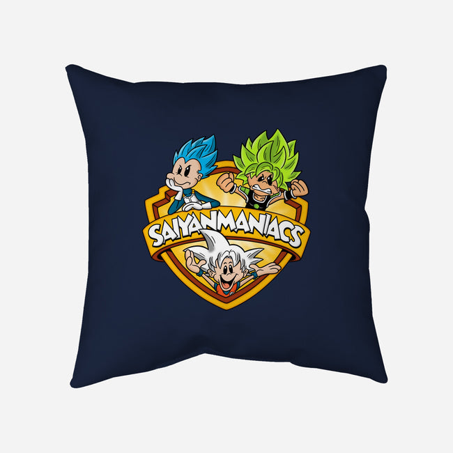 Saiyanmaniacs-None-Non-Removable Cover w Insert-Throw Pillow-Barbadifuoco