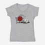 This Is Critical-Womens-V-Neck-Tee-Melonseta