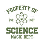 Property Of Science-Unisex-Baseball-Tee-Melonseta