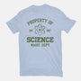 Property Of Science-Womens-Fitted-Tee-Melonseta