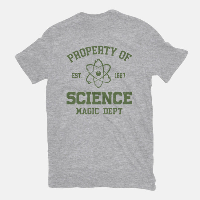 Property Of Science-Womens-Basic-Tee-Melonseta