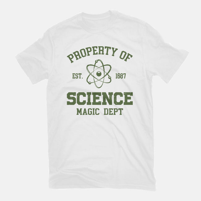 Property Of Science-Womens-Basic-Tee-Melonseta