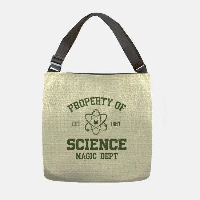 Property Of Science-None-Adjustable Tote-Bag-Melonseta