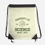 Property Of Science-None-Drawstring-Bag-Melonseta