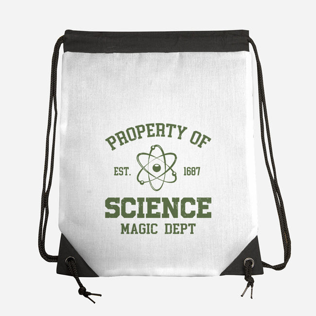 Property Of Science-None-Drawstring-Bag-Melonseta