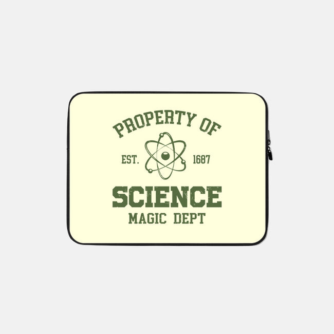 Property Of Science-None-Zippered-Laptop Sleeve-Melonseta