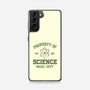 Property Of Science-Samsung-Snap-Phone Case-Melonseta