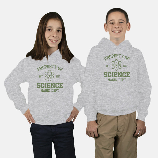 Property Of Science-Youth-Pullover-Sweatshirt-Melonseta