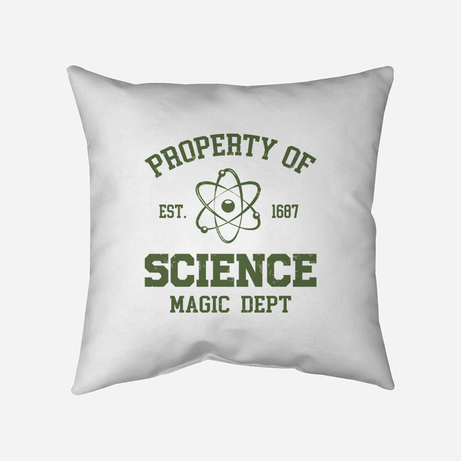 Property Of Science-None-Non-Removable Cover w Insert-Throw Pillow-Melonseta