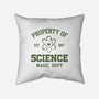 Property Of Science-None-Non-Removable Cover w Insert-Throw Pillow-Melonseta