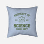 Property Of Science-None-Removable Cover-Throw Pillow-Melonseta