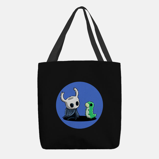 My Worm Friend-None-Basic Tote-Bag-nickzzarto