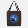 My Worm Friend-None-Basic Tote-Bag-nickzzarto