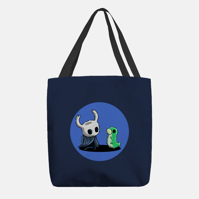 My Worm Friend-None-Basic Tote-Bag-nickzzarto