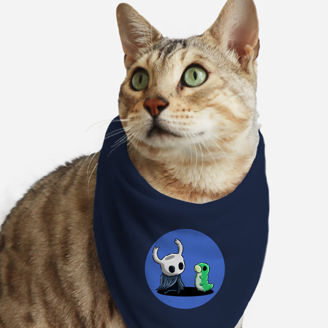 My Worm Friend-Cat-Bandana-Pet Collar-nickzzarto