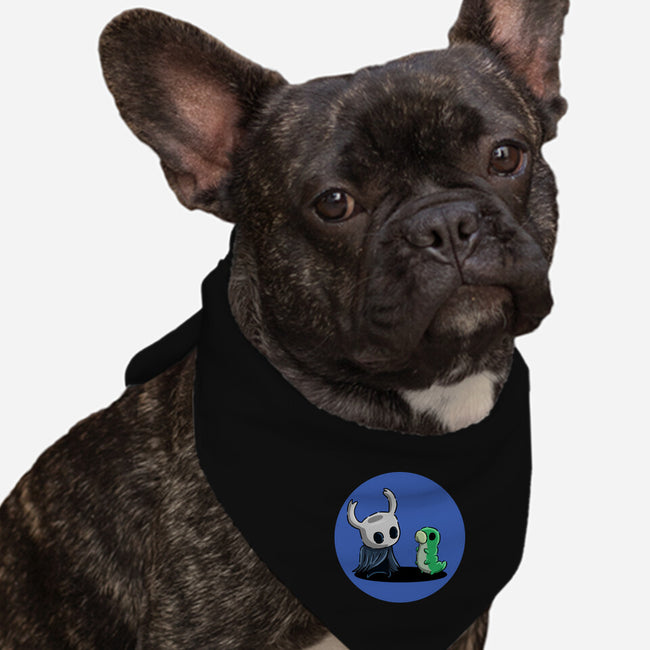 My Worm Friend-Dog-Bandana-Pet Collar-nickzzarto
