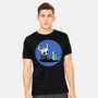 My Worm Friend-Mens-Heavyweight-Tee-nickzzarto