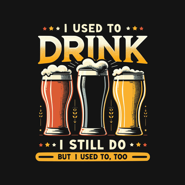 I Used To Drink-Womens-Off Shoulder-Sweatshirt-BridgeWalker