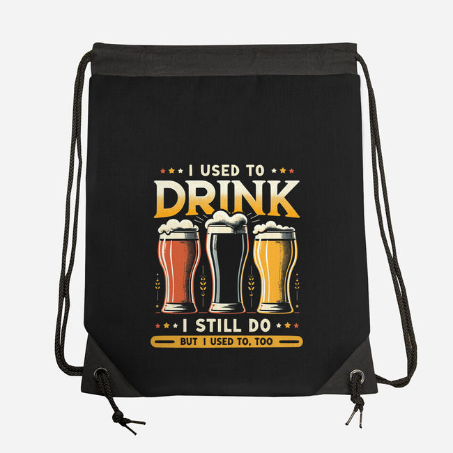 I Used To Drink-None-Drawstring-Bag-BridgeWalker