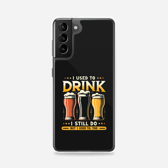 I Used To Drink-Samsung-Snap-Phone Case-BridgeWalker