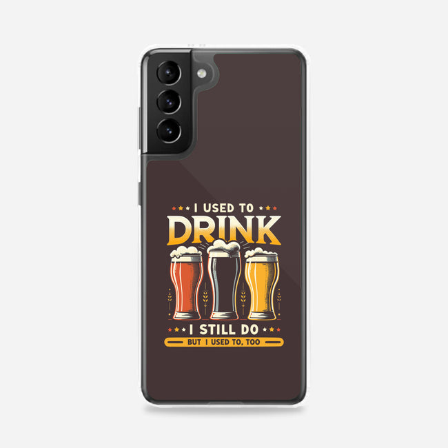 I Used To Drink-Samsung-Snap-Phone Case-BridgeWalker