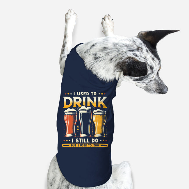 I Used To Drink-Dog-Basic-Pet Tank-BridgeWalker