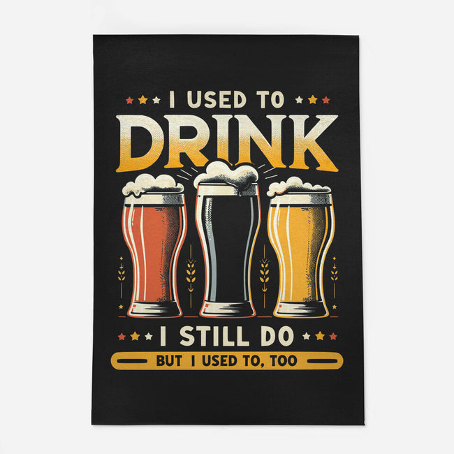 I Used To Drink-None-Indoor-Rug-BridgeWalker