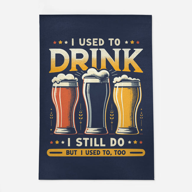 I Used To Drink-None-Indoor-Rug-BridgeWalker