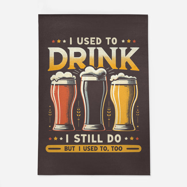 I Used To Drink-None-Outdoor-Rug-BridgeWalker