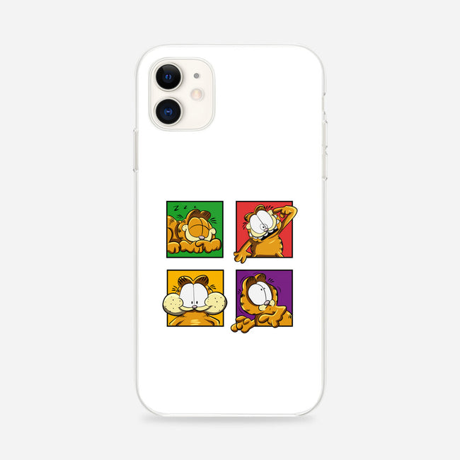 Orange Cat Emotions-iPhone-Snap-Phone Case-nickzzarto