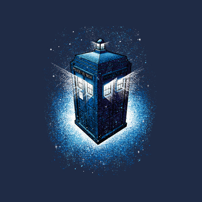 Tardis Splash-Womens-Fitted-Tee-Tronyx79