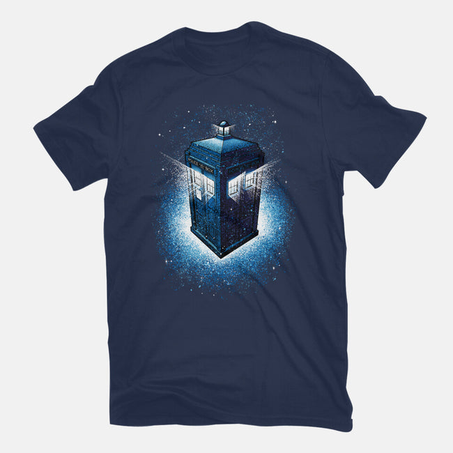 Tardis Splash-Womens-Basic-Tee-Tronyx79