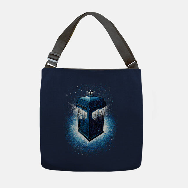 Tardis Splash-None-Adjustable Tote-Bag-Tronyx79