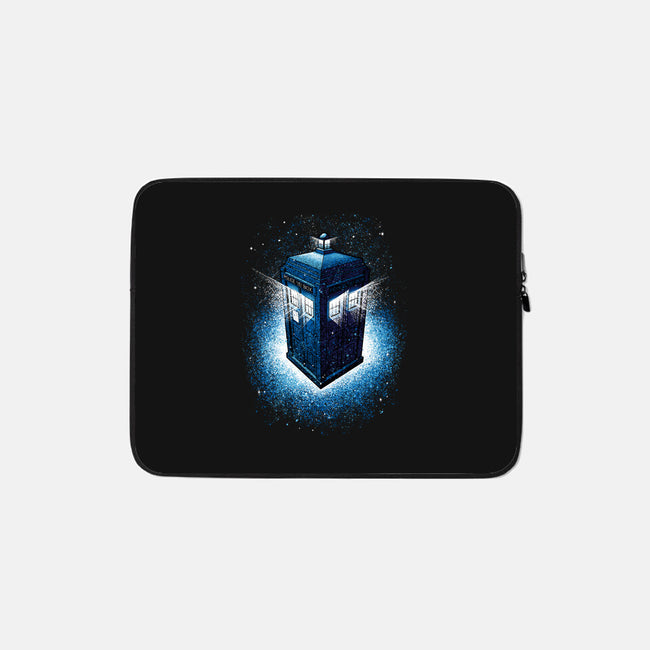 Tardis Splash-None-Zippered-Laptop Sleeve-Tronyx79