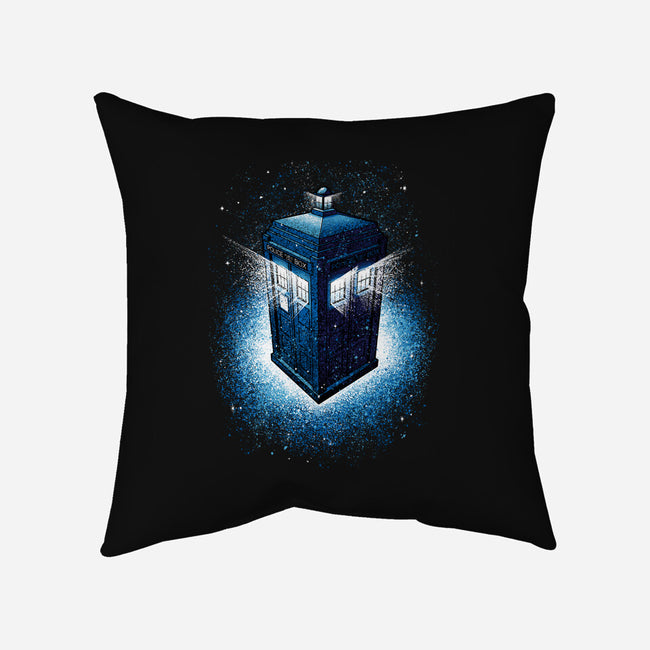 Tardis Splash-None-Removable Cover-Throw Pillow-Tronyx79