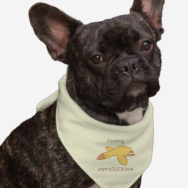 Unproducktive-Dog-Bandana-Pet Collar-Claudia