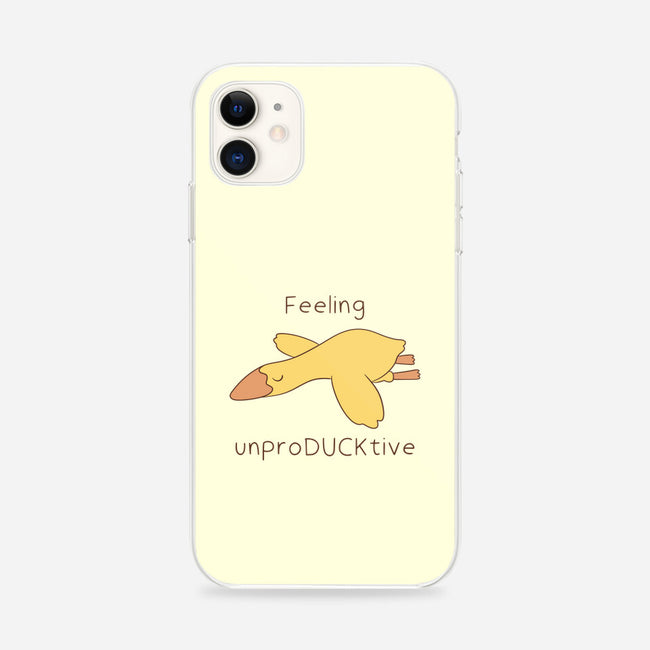 Unproducktive-iPhone-Snap-Phone Case-Claudia