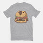 Capyburger-Womens-Fitted-Tee-Claudia