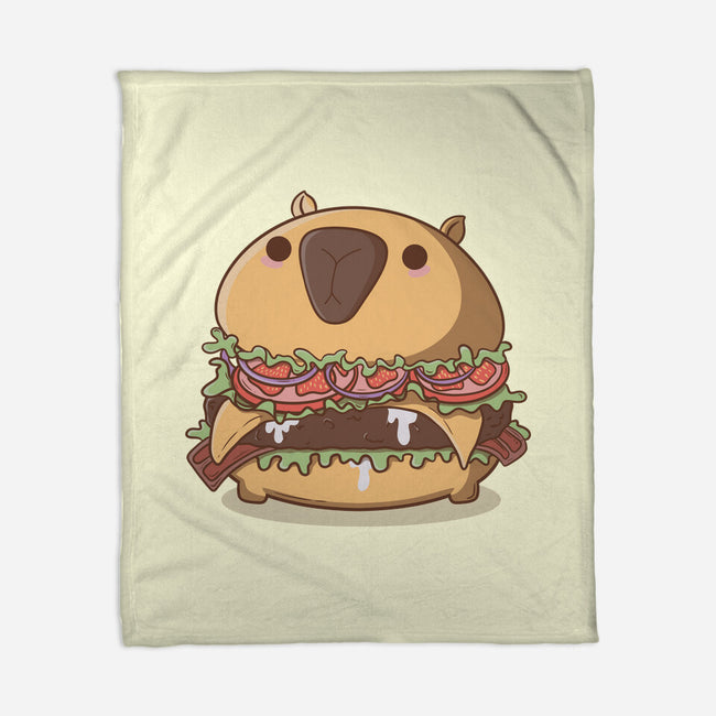 Capyburger-None-Fleece-Blanket-Claudia