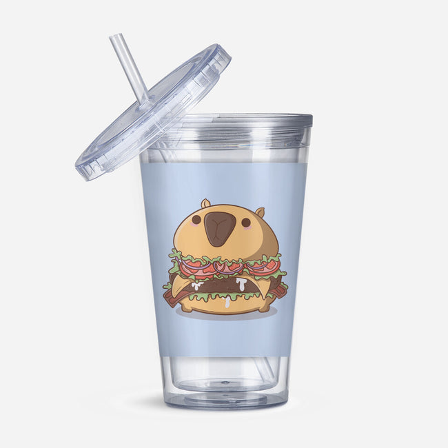 Capyburger-None-Acrylic Tumbler-Drinkware-Claudia